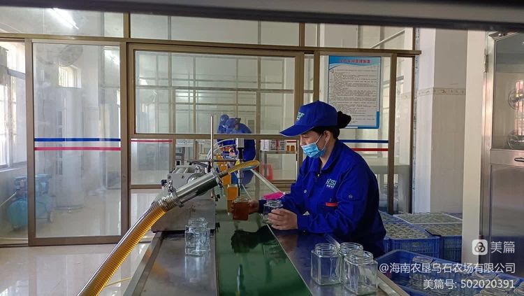 烏石農(nóng)場公司嶺頭蜂蜜加工廠完成首批代加工蜂蜜交付